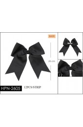 Cheer Bows-HPN2605/BLACK